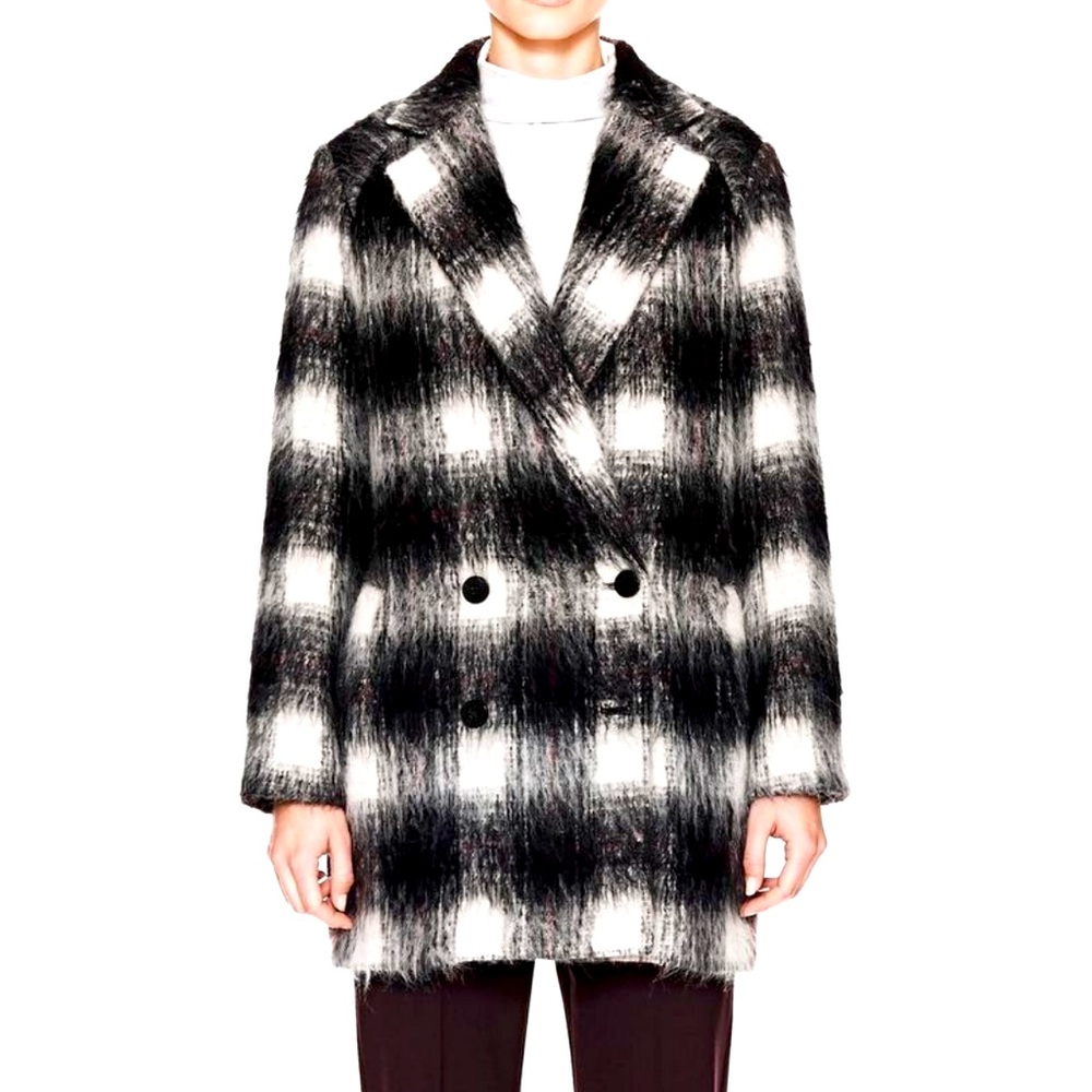 Theory Cafe Double Breasted Nest Coat